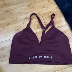 Victoria’s Secret maroon bralette size extra large